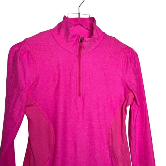 C9 by Champion Women’s Size Small Duo Dry Max 1/4 Zip Pullover Top Hot Pink NWT - Picture 10 of 10